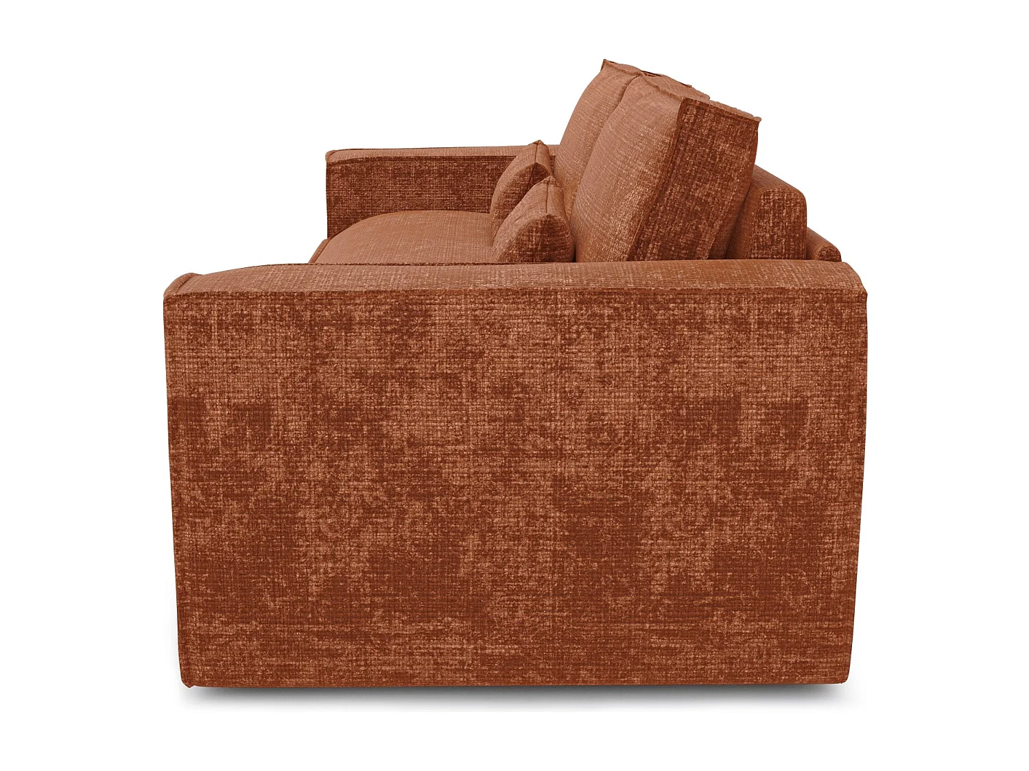 Canapé convertible express JUNE en Velours gaufré