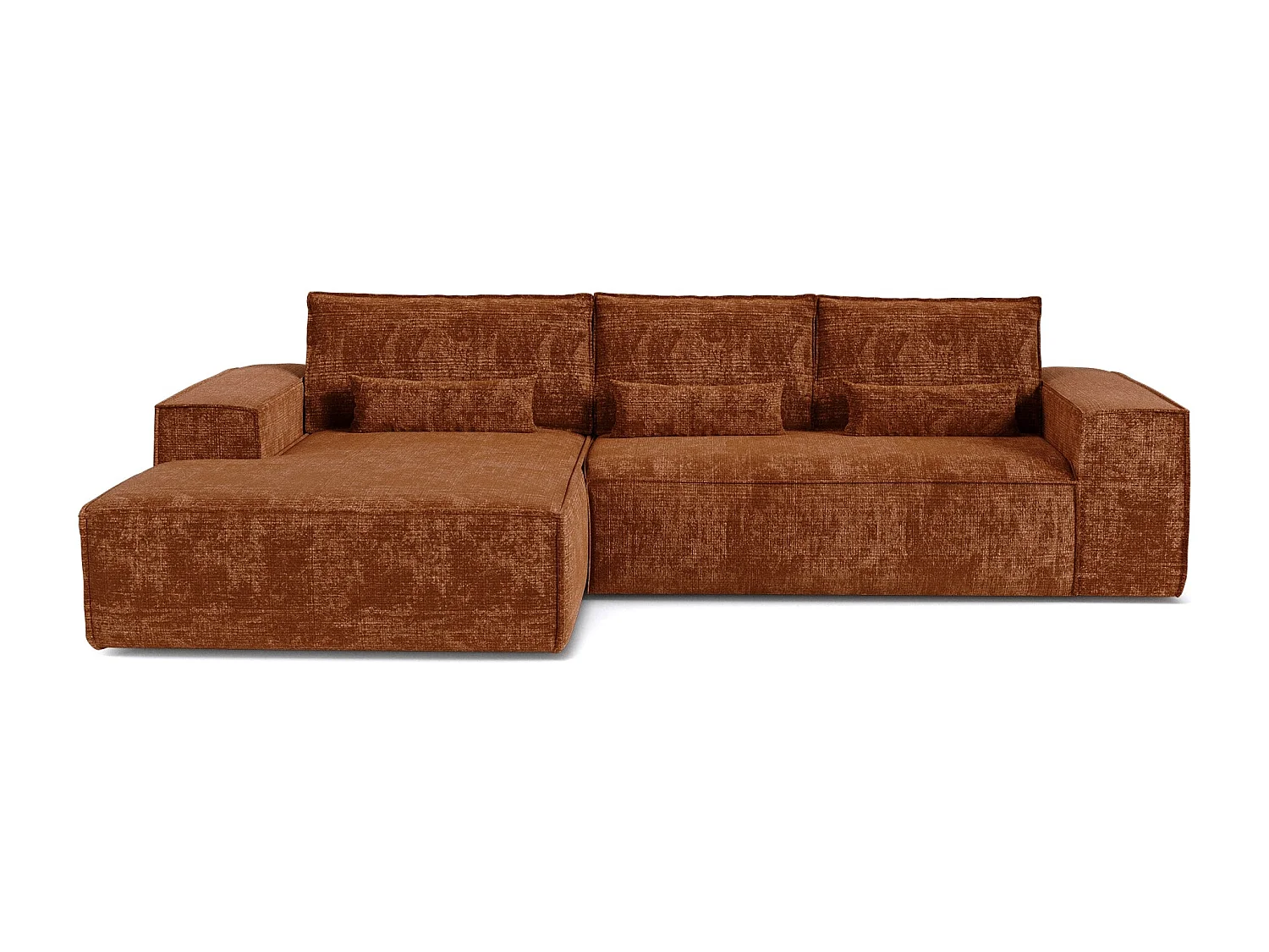 Canapé d'angle gauche convertible express JUNE