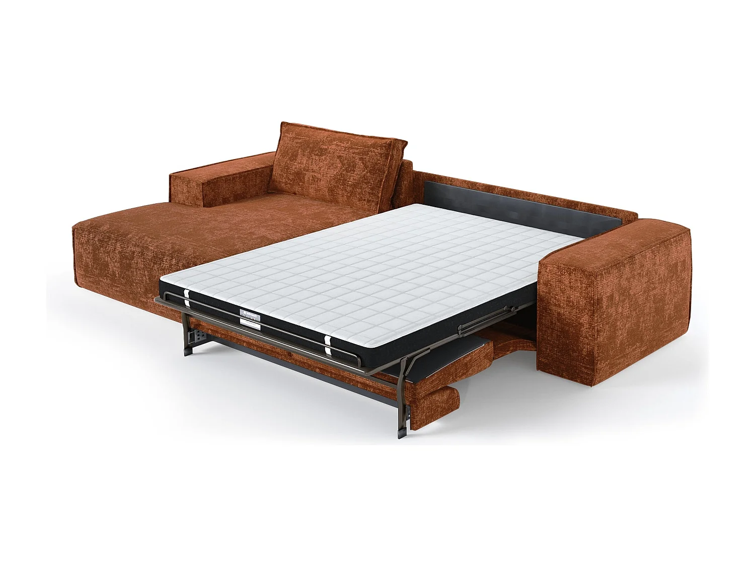 Canapé d'angle gauche convertible express JUNE