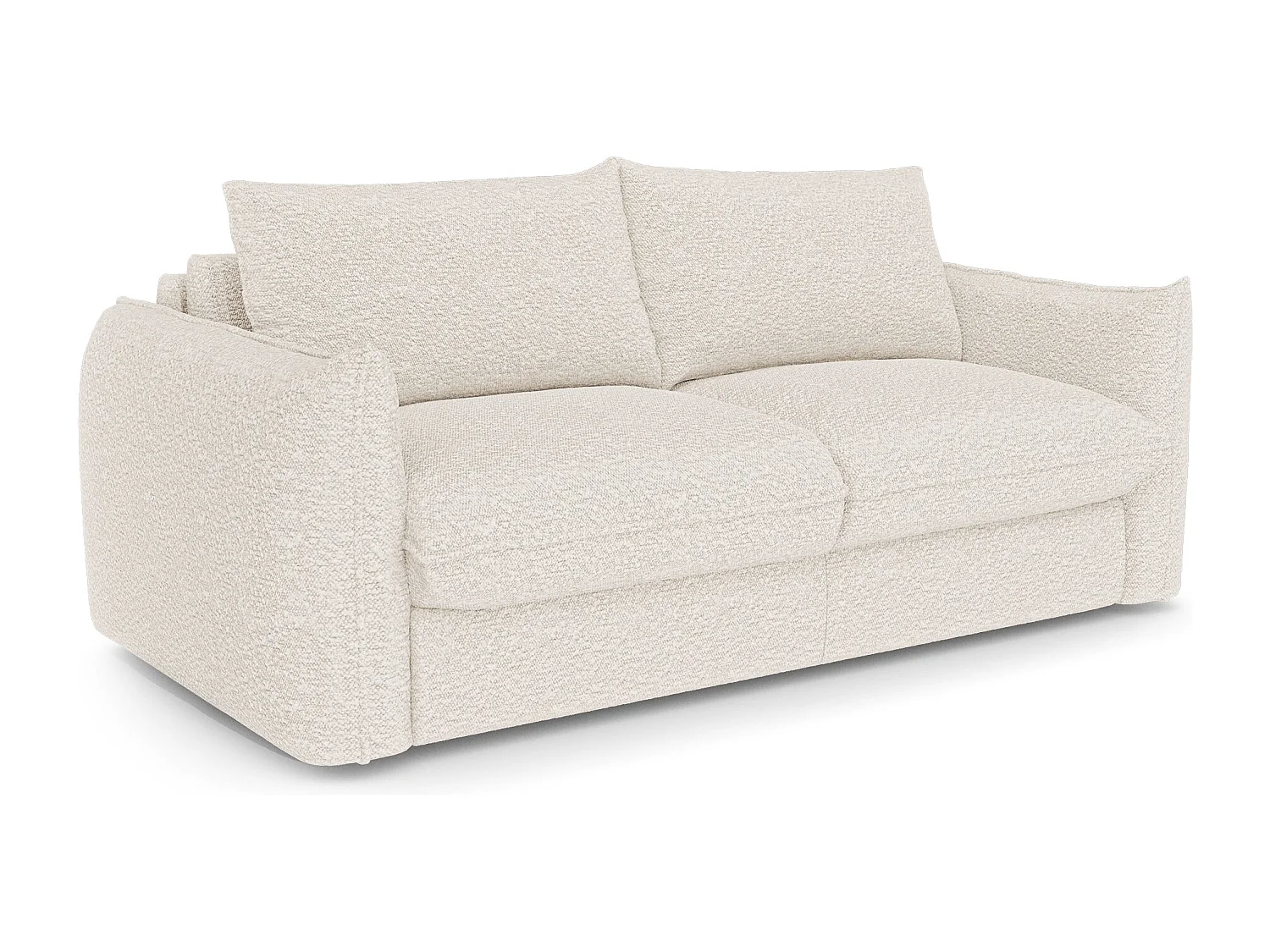 Canapé convertible express ICON en Bouclette