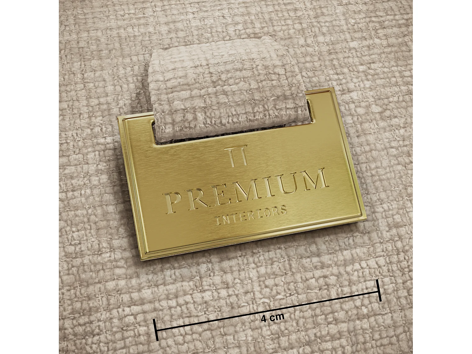 Canapé d'angle droit convertible express VIBE en Velours gaufré Beige