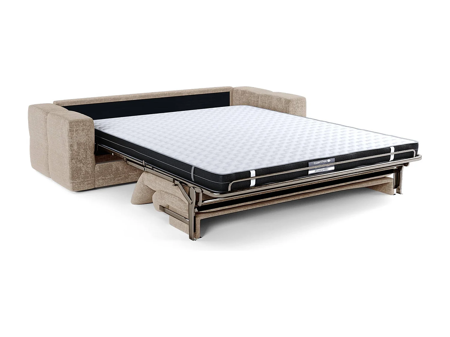 Canapé convertible express VIBE en Velours gaufré