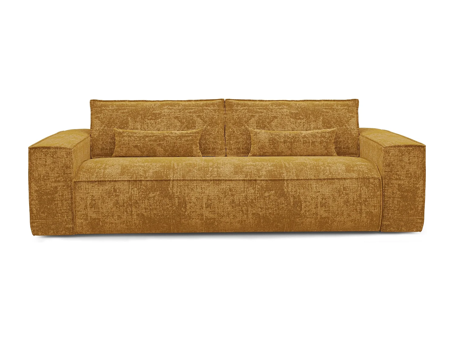 Canapé convertible express JUNE en Velours gaufré