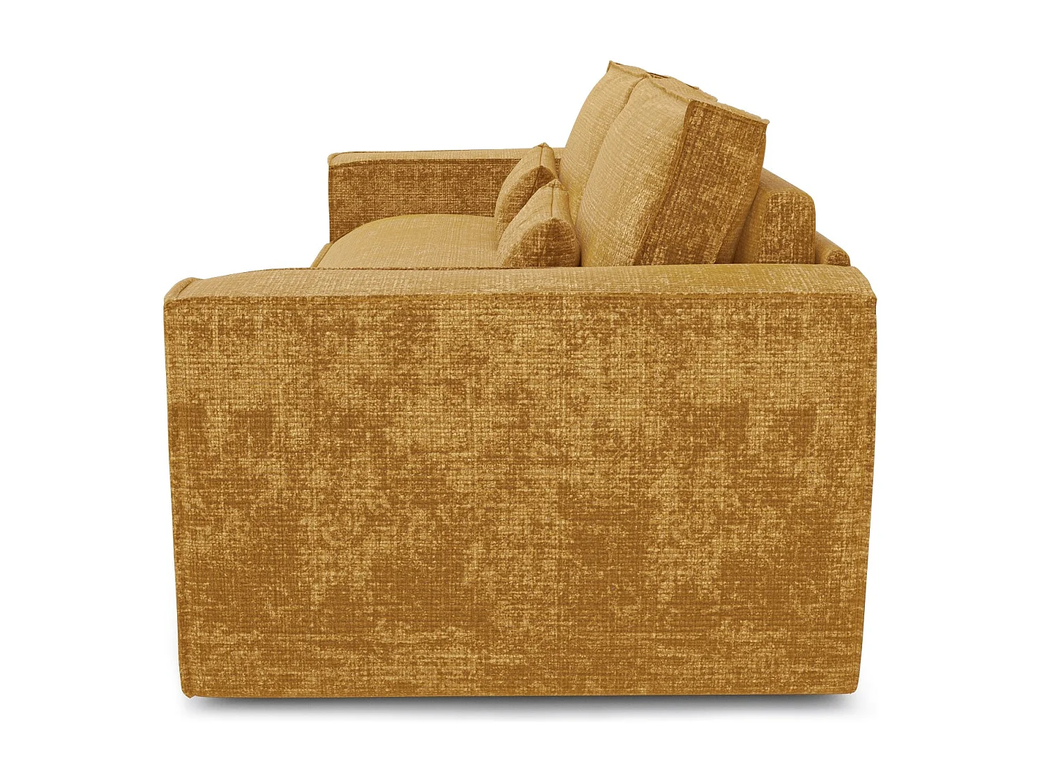 Canapé convertible express JUNE en Velours gaufré