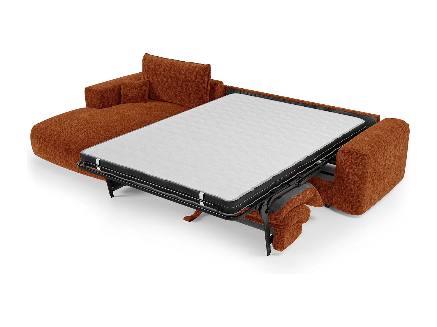 Canapé d'angle gauche convertible express COMO