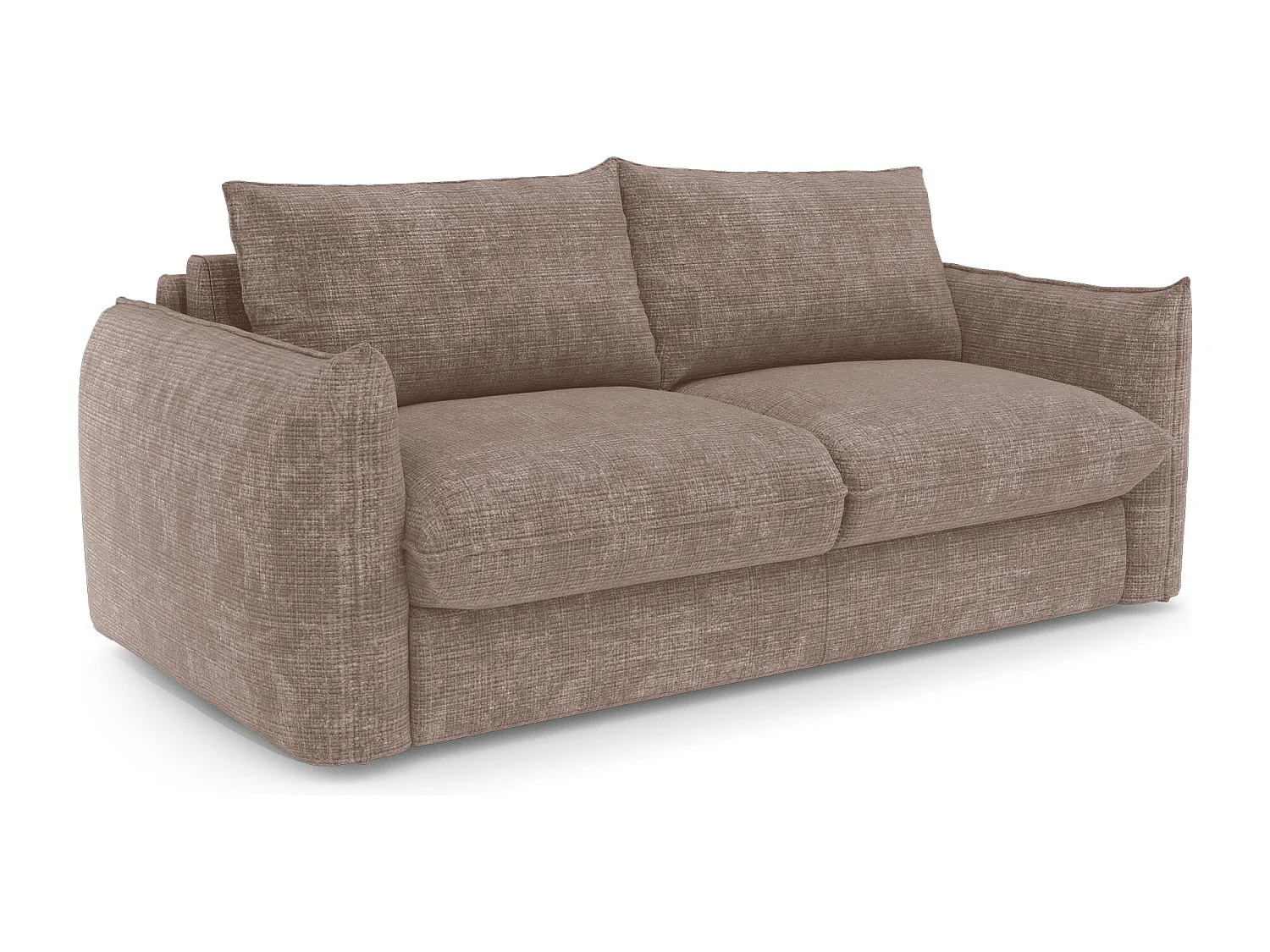 Canapé convertible express ICON en Velours gaufré