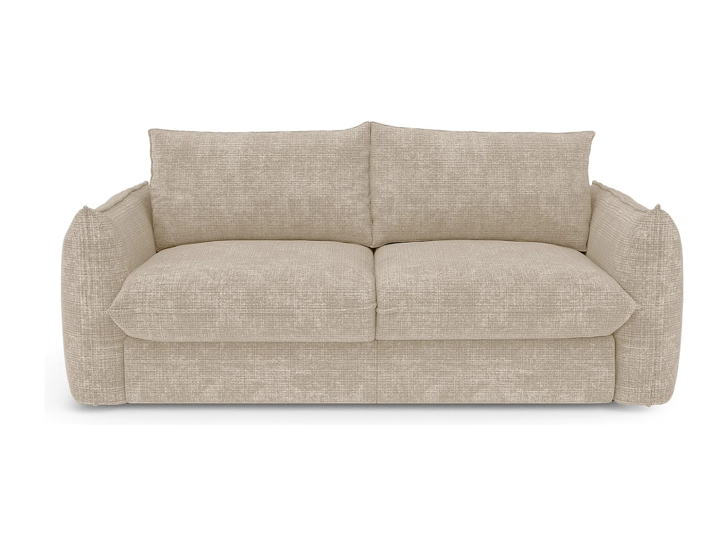 Canapé convertible express ICON en Velours gaufré