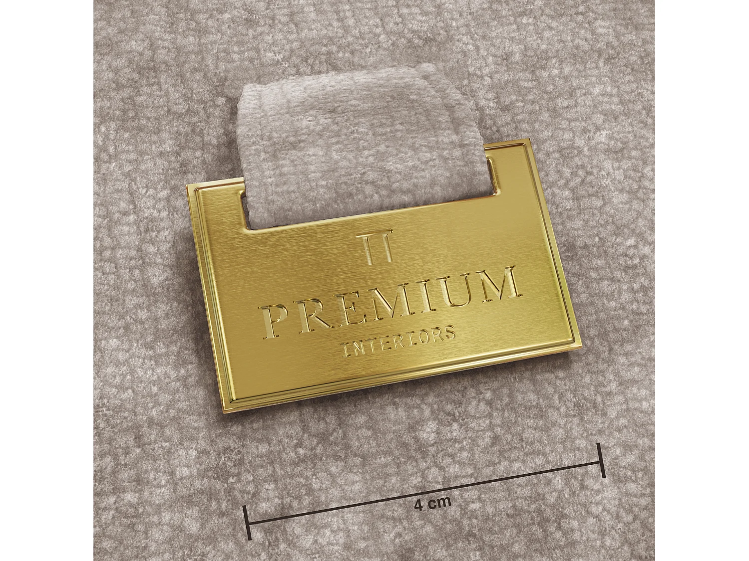 Canapé d'angle droit convertible avec coffre SKY en Velours gaufré Taupe