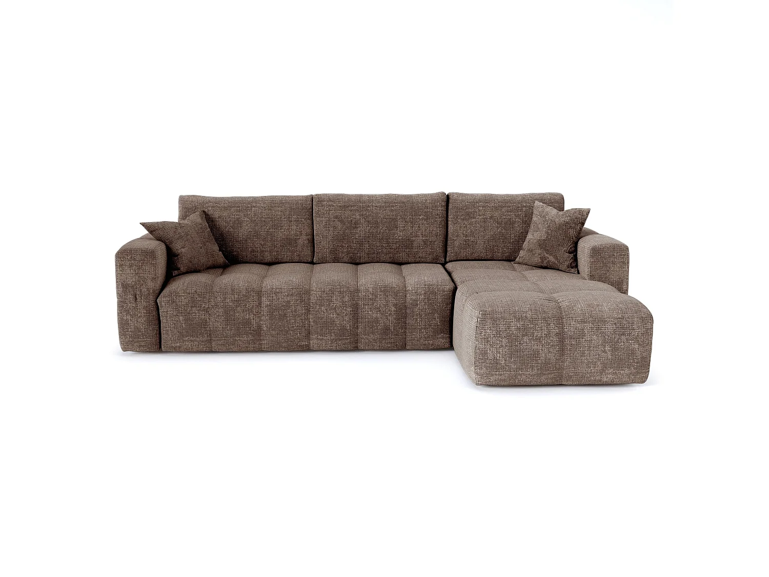 Canapé d'angle droit convertible express VIBE