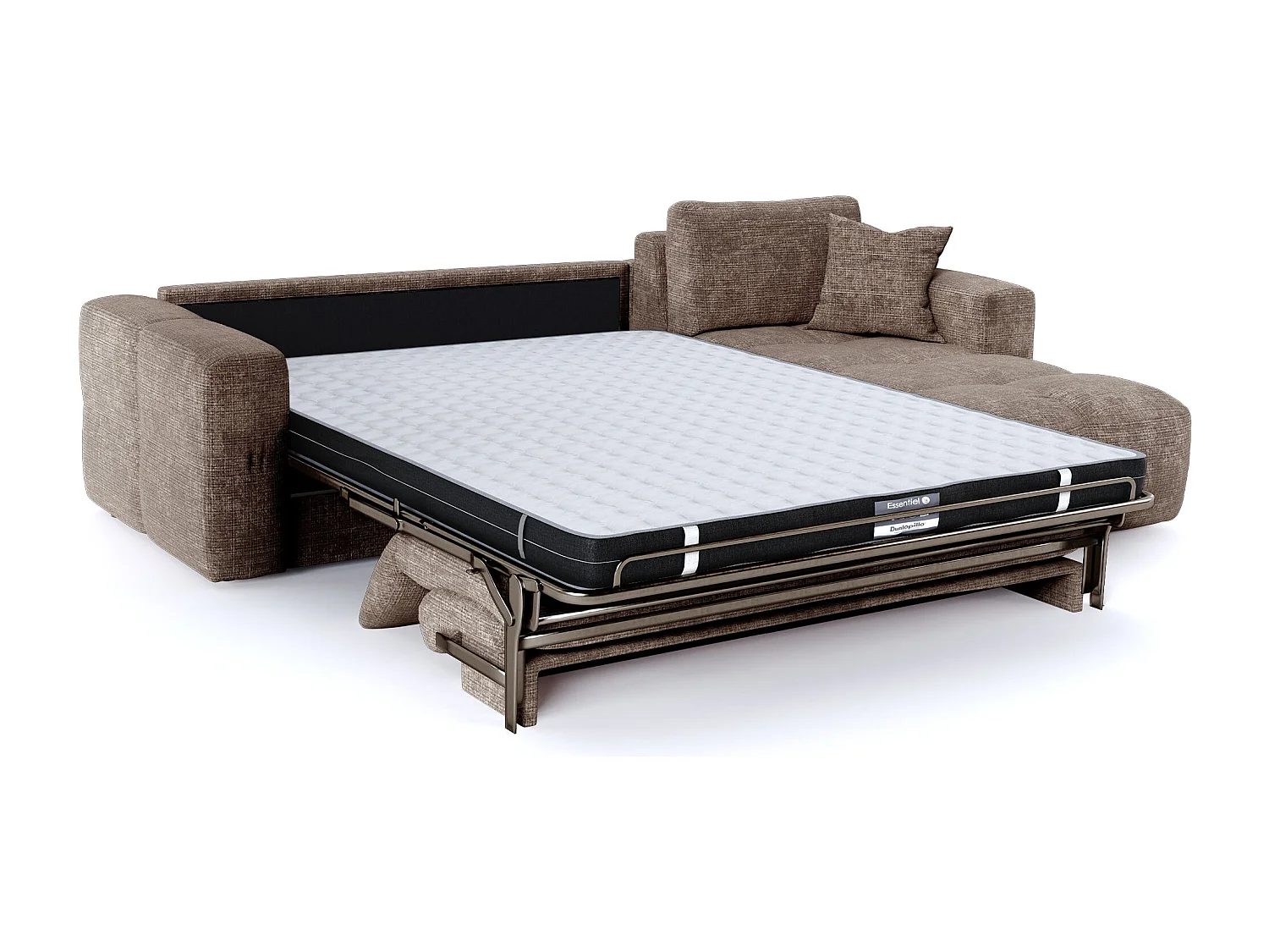 Canapé d'angle droit convertible express VIBE