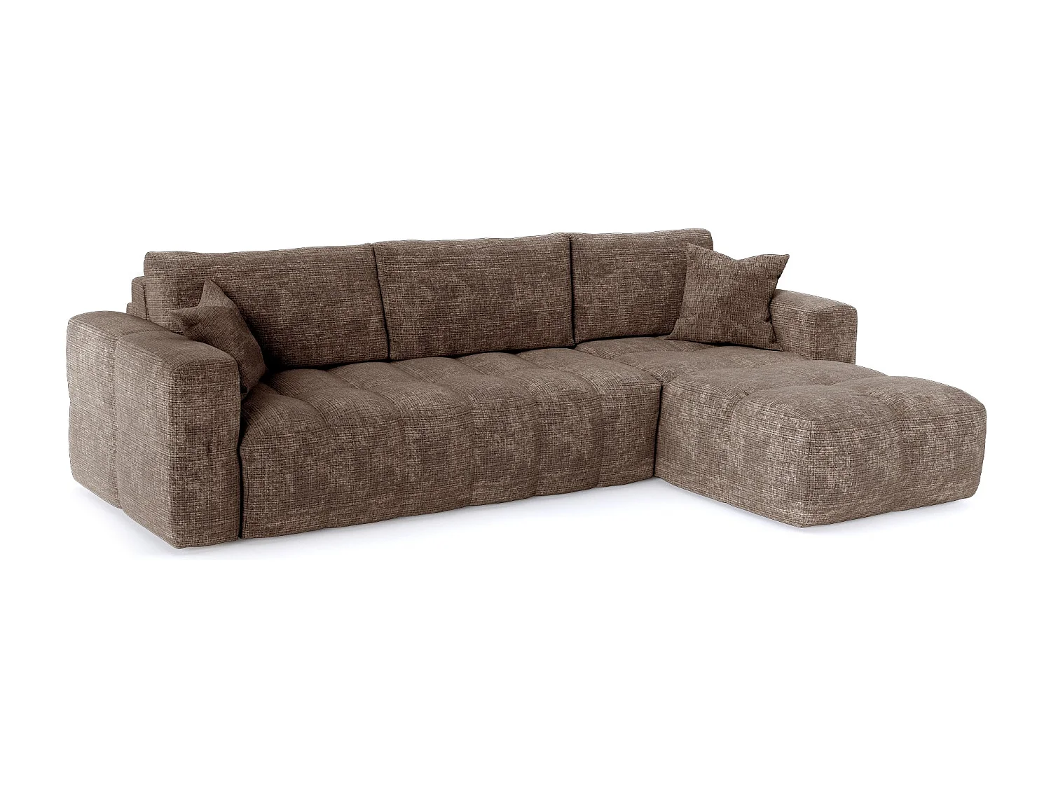 Canapé d'angle droit convertible express VIBE