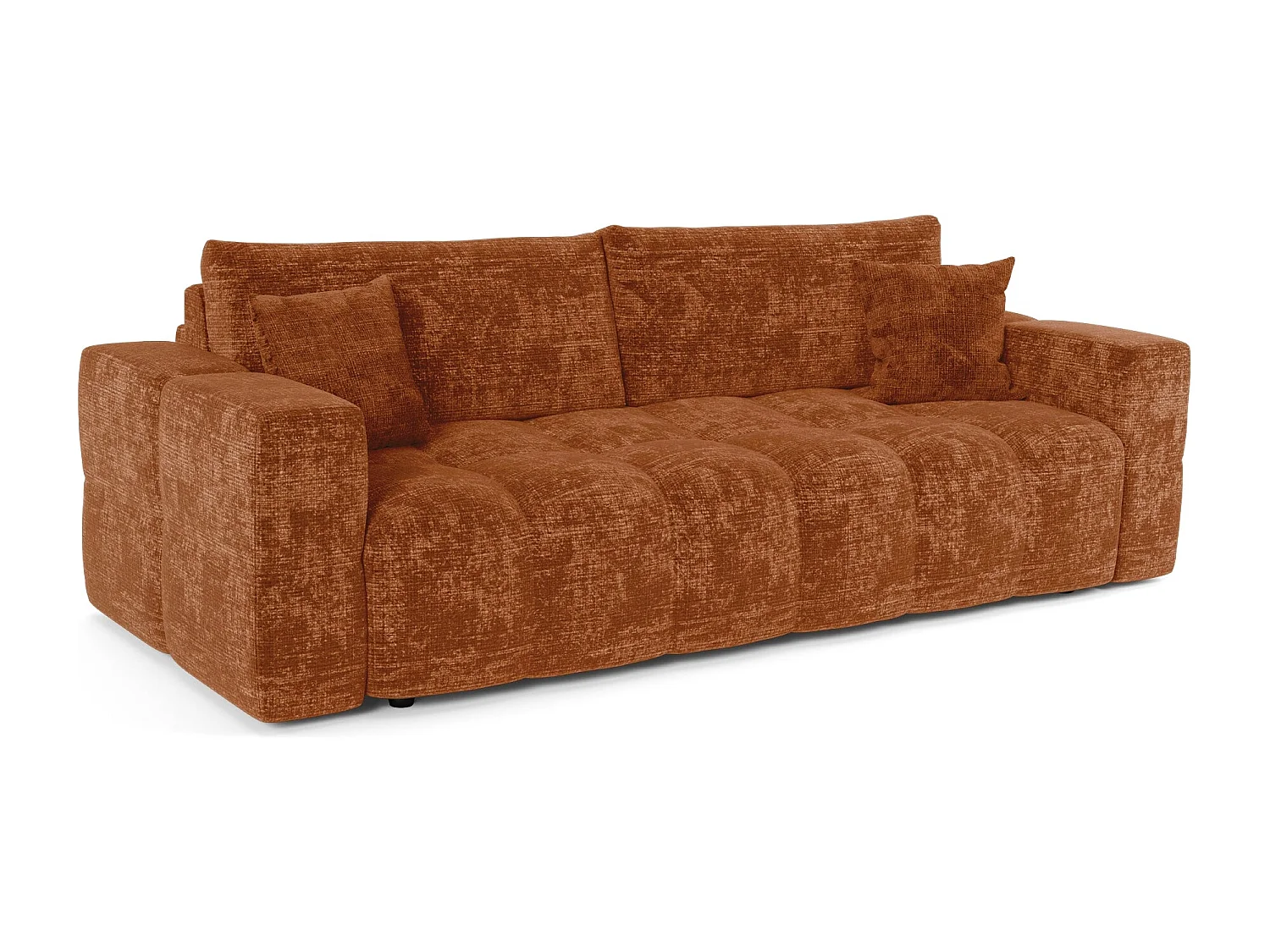 Canapé convertible express VIBE en Velours gaufré