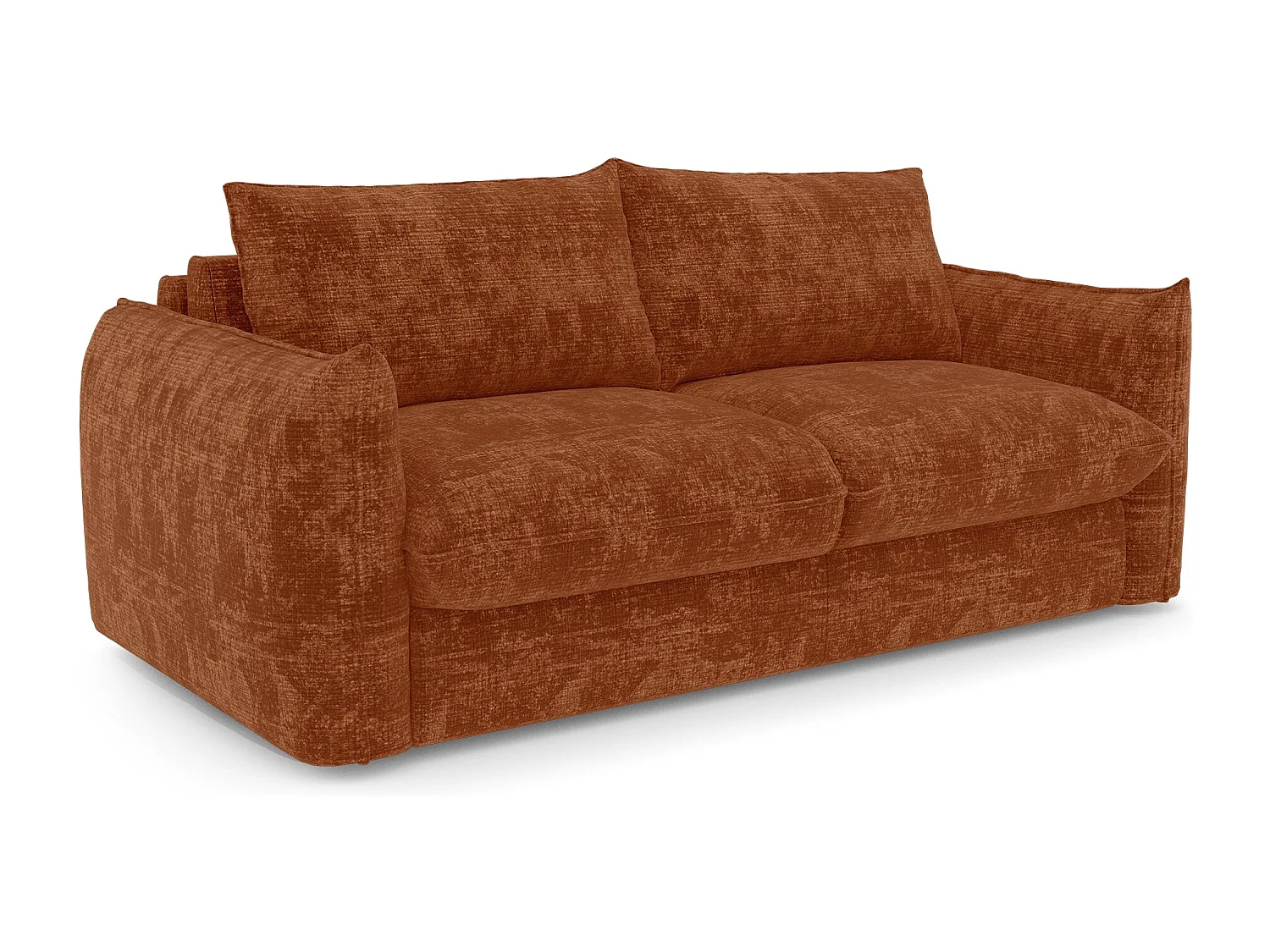 Canapé convertible express ICON en Velours gaufré