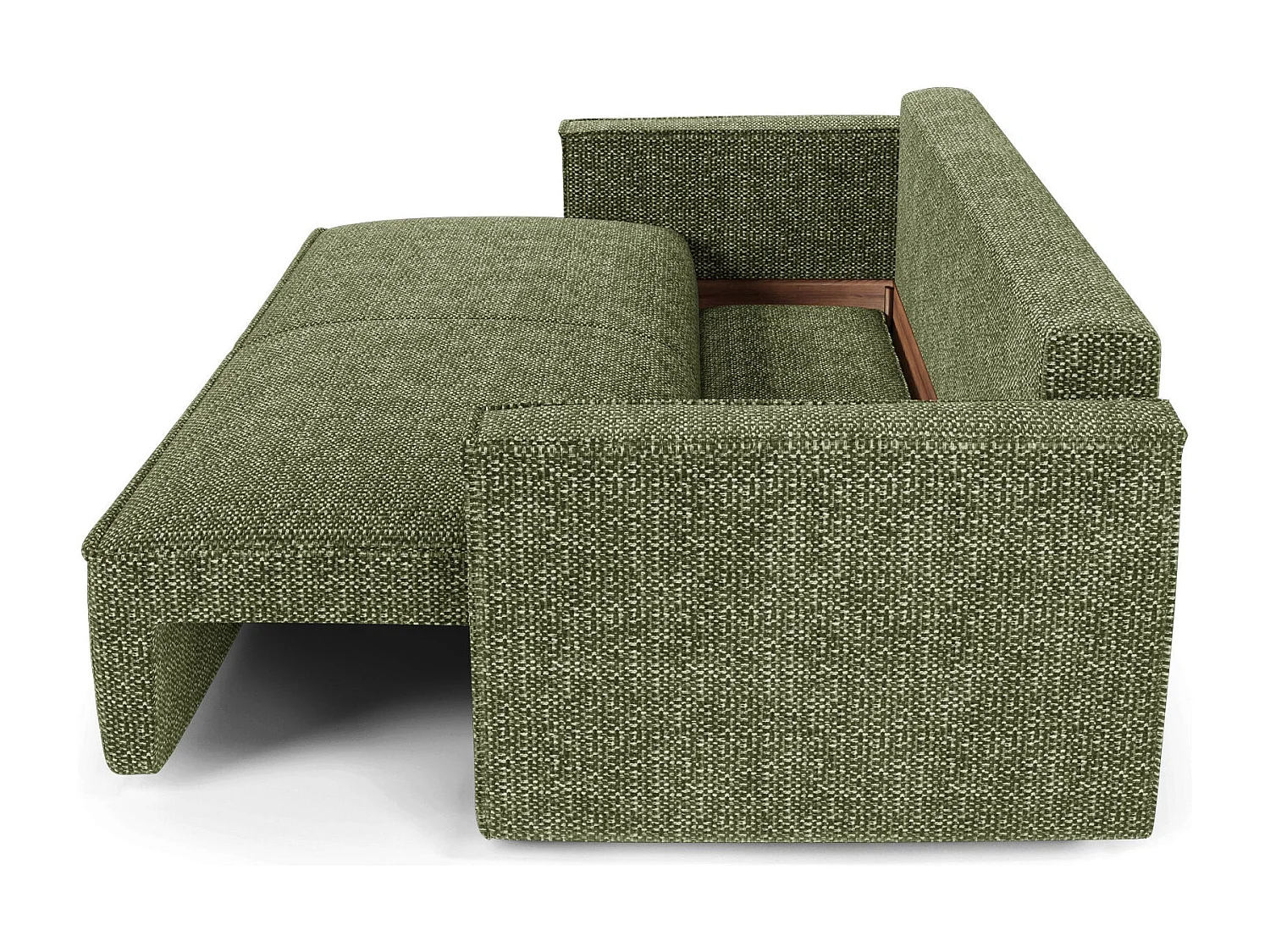 Canapé convertible avec coffre