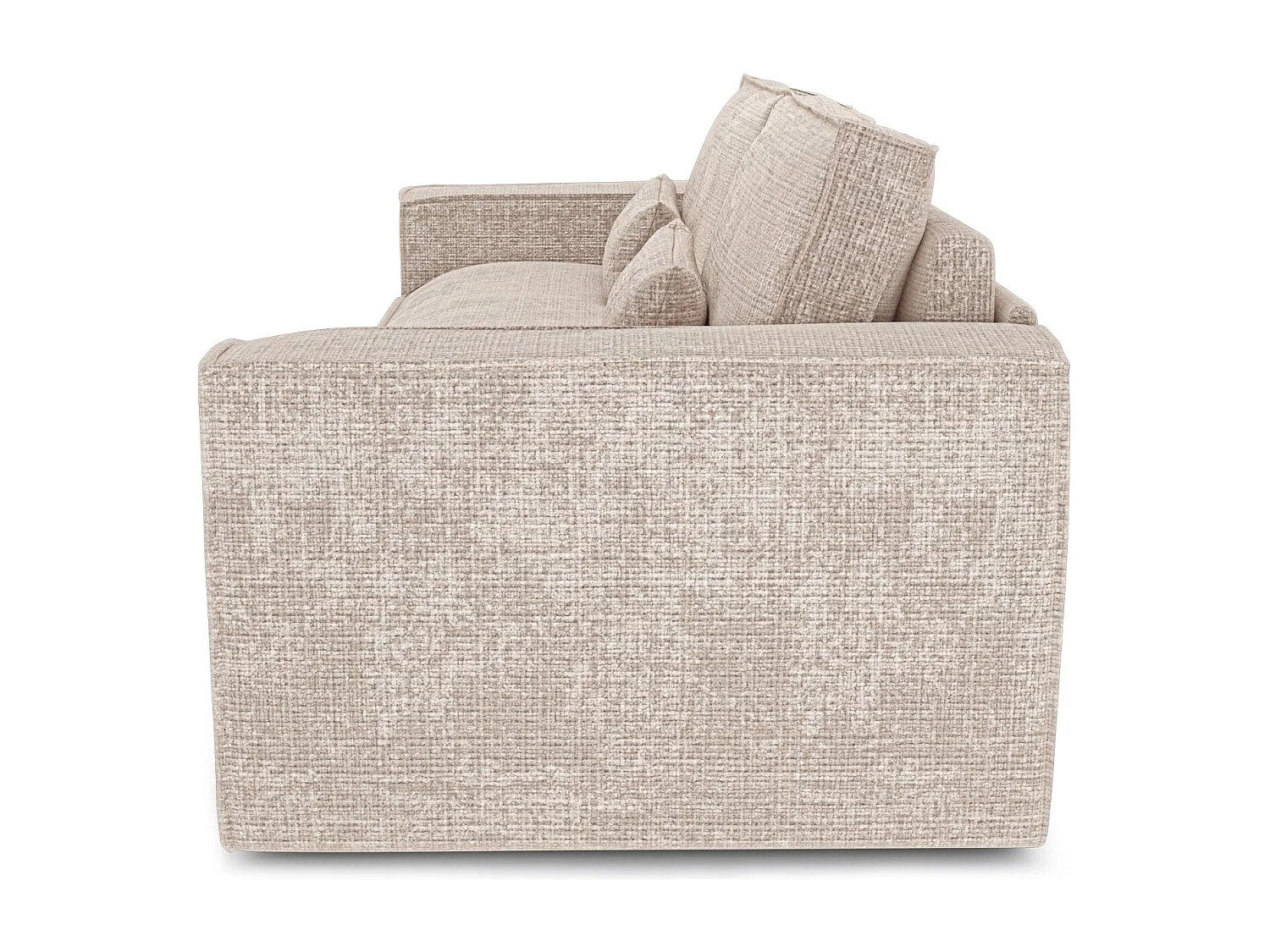 Canapé convertible express JUNE en Velours gaufré