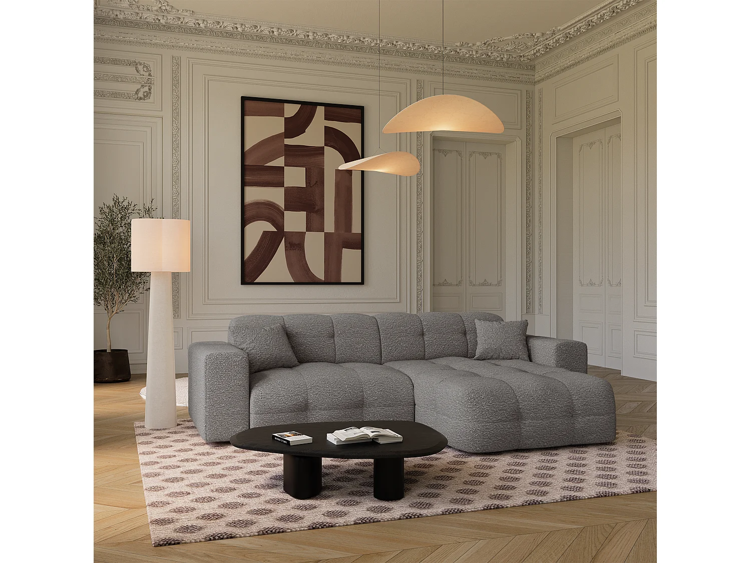 Canapé angle droit COCOON