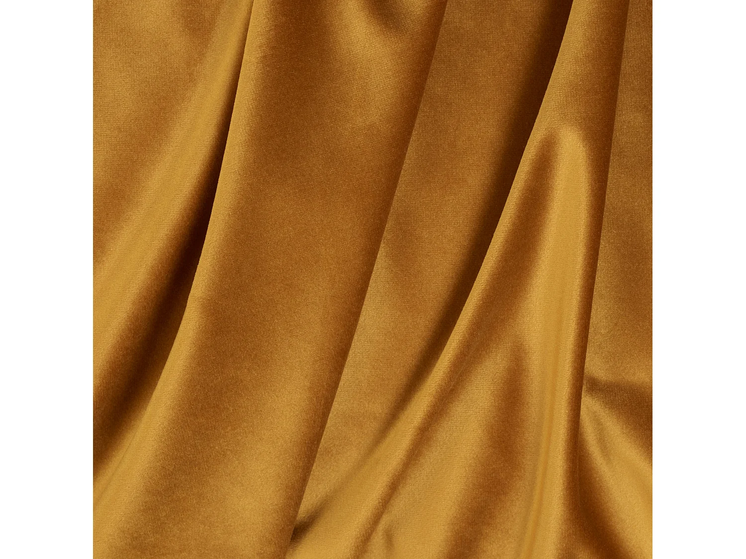 Fauteuil pivotant modulable SEVEN en Velours Moutarde