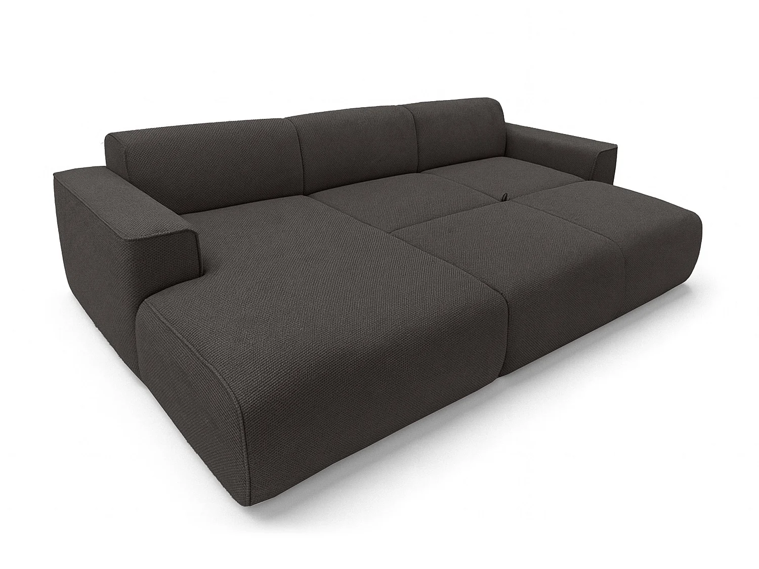 AX LIVING Wohnlandschaft mit Schlaffunktion Ruyam Grau Sofa 310 cm L