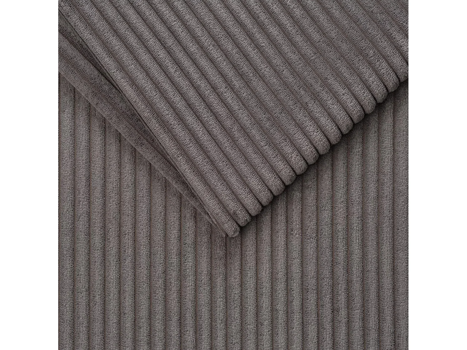 AX LIVING 2-zits slaapbank Hatay cord bruin met opbergruimte