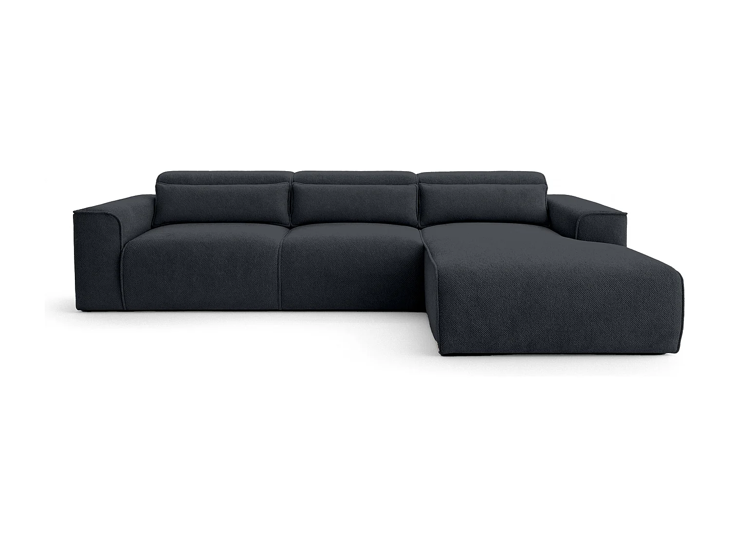 AX LIVING Wohnlandschaft mit Schlaffunktion Ruyam Ecksofa Schwarz R