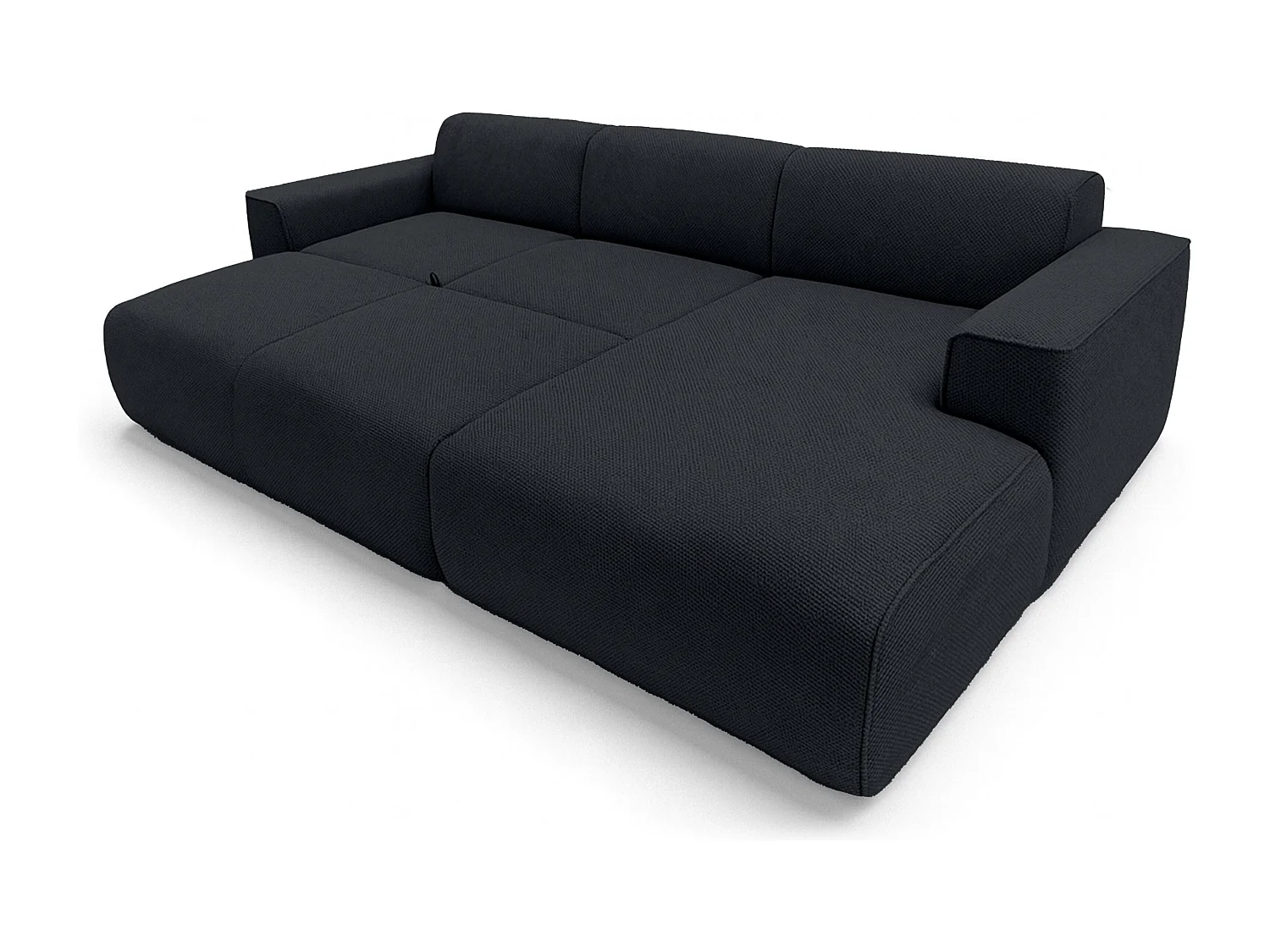 AX LIVING Wohnlandschaft mit Schlaffunktion Ruyam Ecksofa Schwarz R