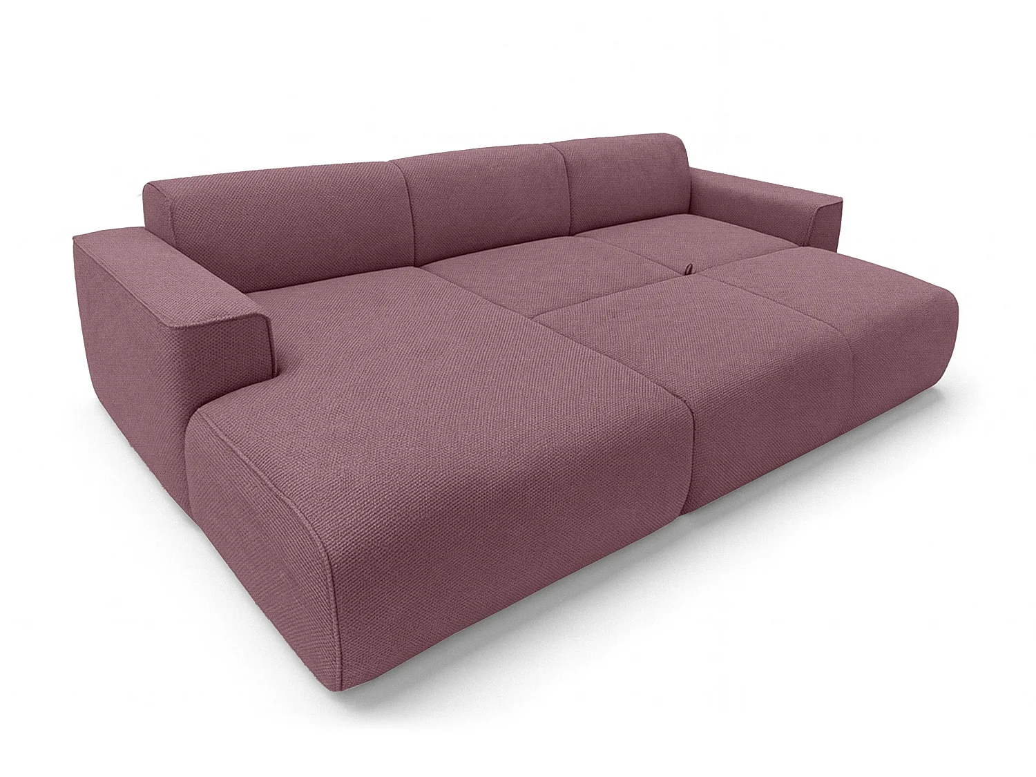 AX LIVING Wohnlandschaft mit Schlaffunktion Ruyam Altrosa Sofa 310 cm L