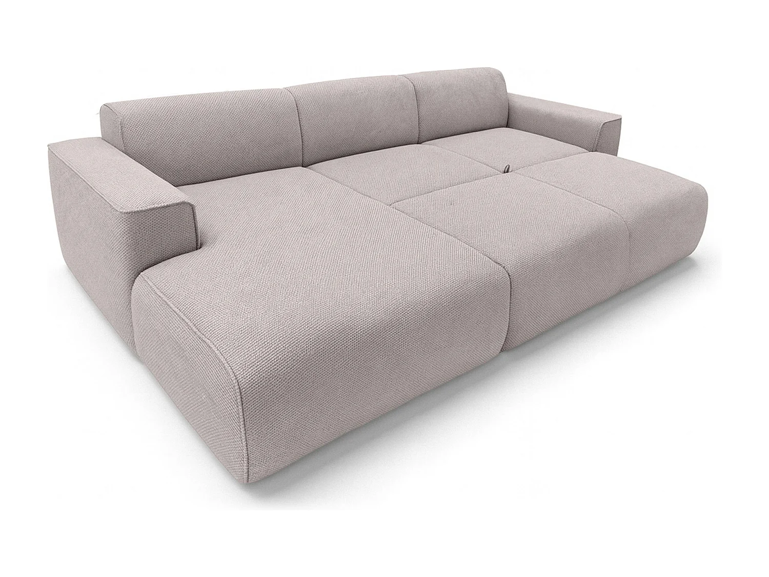 AX LIVING Wohnlandschaft mit Schlaffunktion Ruyam Sofa Creme 310 cm L