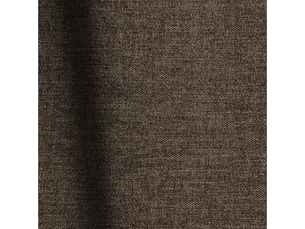 Canapé LUSH en Tissu tramé toucher doux  Marron glacé