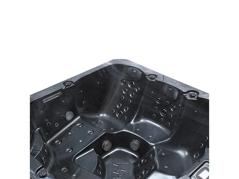 Spa 5 places Archipel® GT5 PRO MAX BLACK LED - Spa Thérapeutique Balboa® 215 x 215 cm