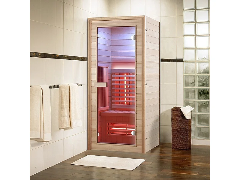 Douche à vapeur de luxe Virginia sauna infrarouge cabine infrarouge