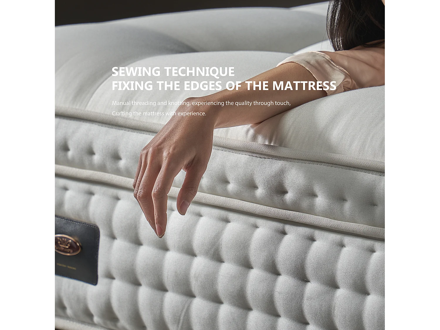 GLAMORMASTER materasso artigianale, materasso per camera da letto di alta qualità per hotel a cinque stelle, ecologico e salutare, materasso senza colla