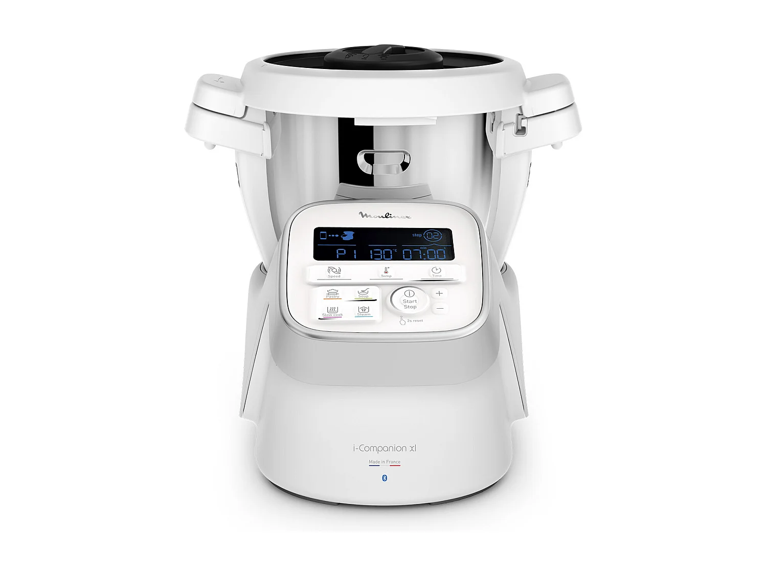 Wielofunkcyjny robot kuchenny Moulinex I-Companion XL 4,5L 1550W z Bluetooth, biały