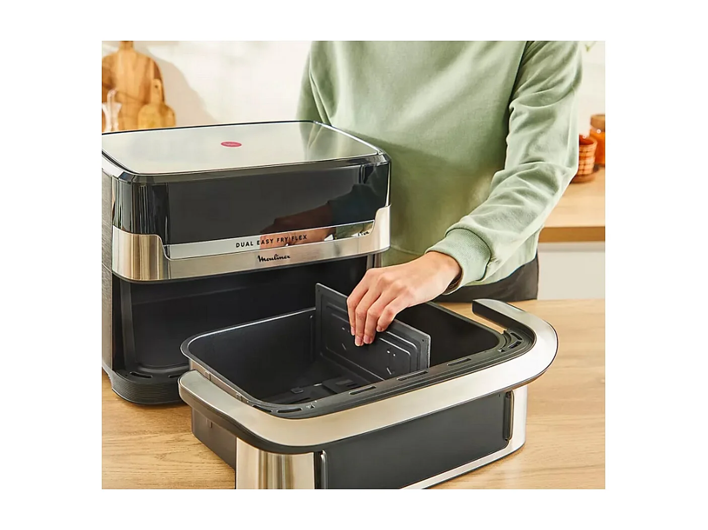 Moulinex Friteuse airfryer 9l 2700w noir/inox - EZ922DF0