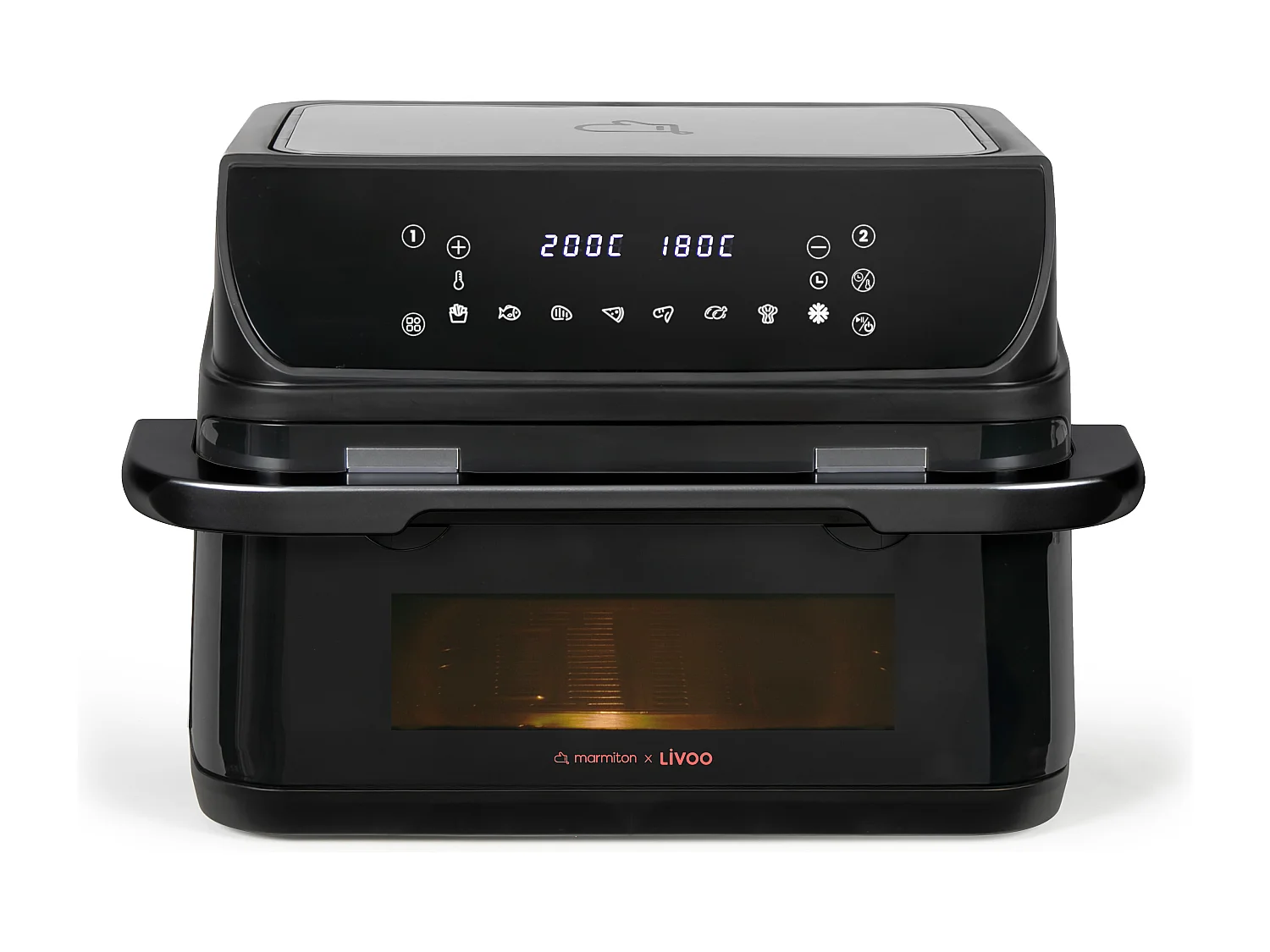 Livoo Friteuse sans huile avec séparateur 10l 2400w - DOC346CO