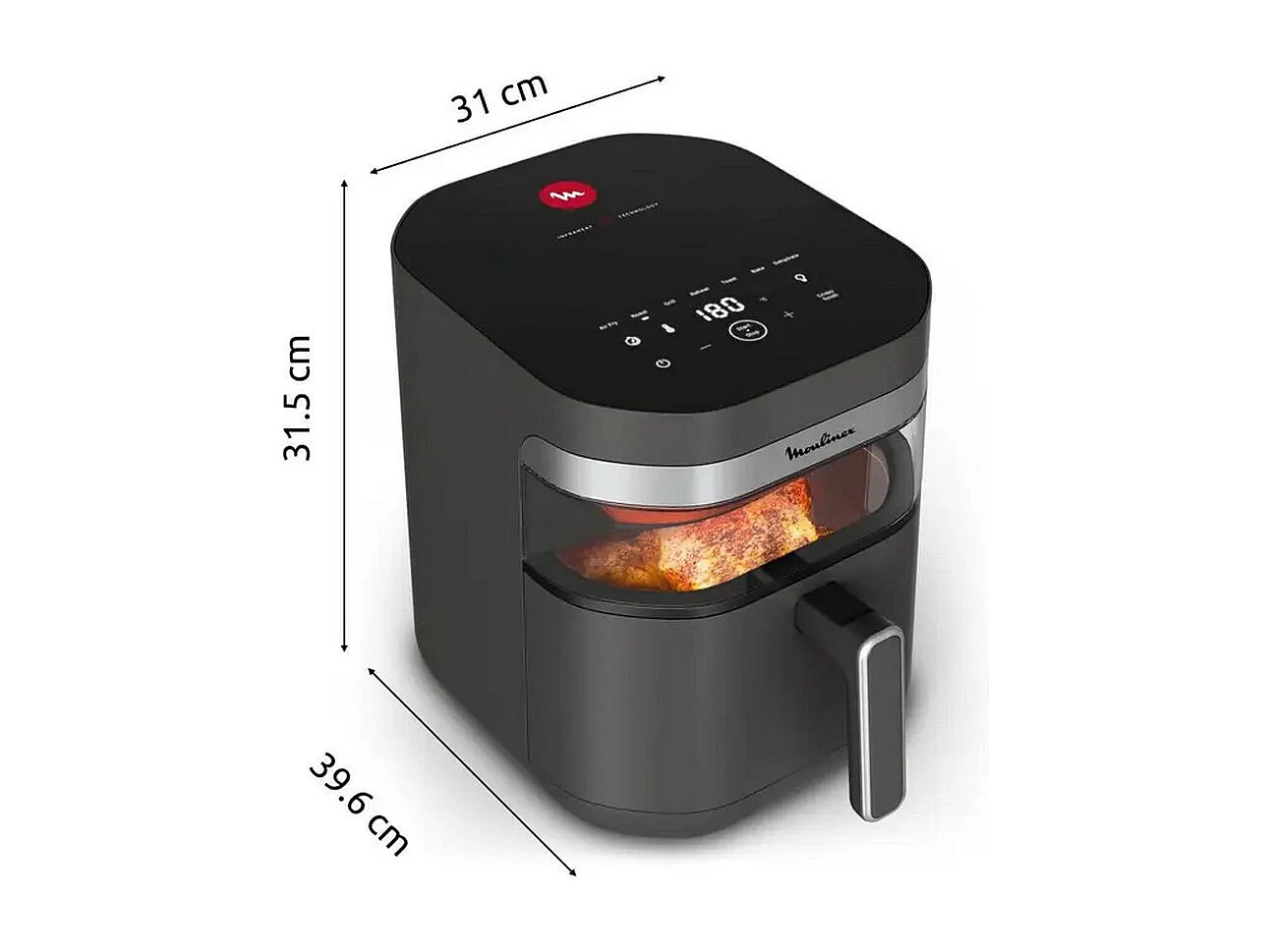 Moulinex Friteuse airfryer 7l 2020 w noir - EZ8328F0