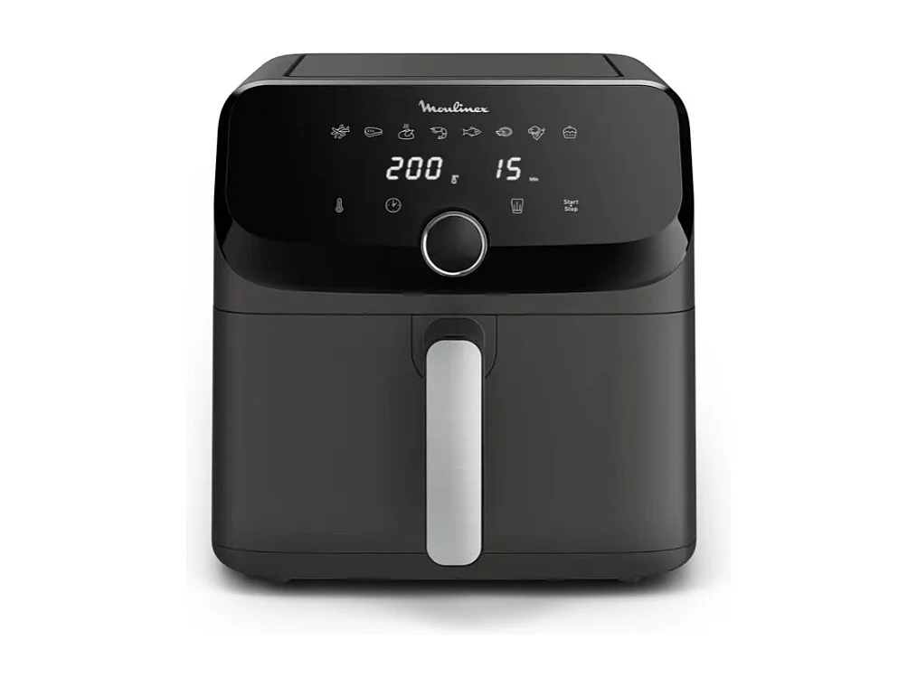 Moulinex Easy Fry Mega 7,5L 2020W Olievrije Friteuse - 8 Programma's, LCD Scherm, Familiale Capaciteit