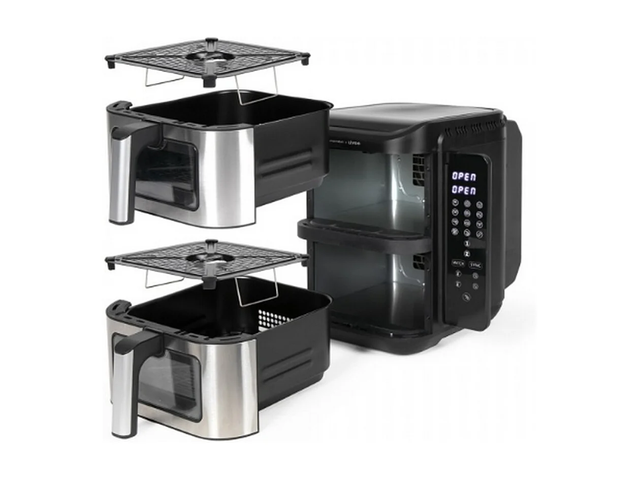 Livoo Friteuse sans huile 2 x 5.5l 2800w - DOC344CO