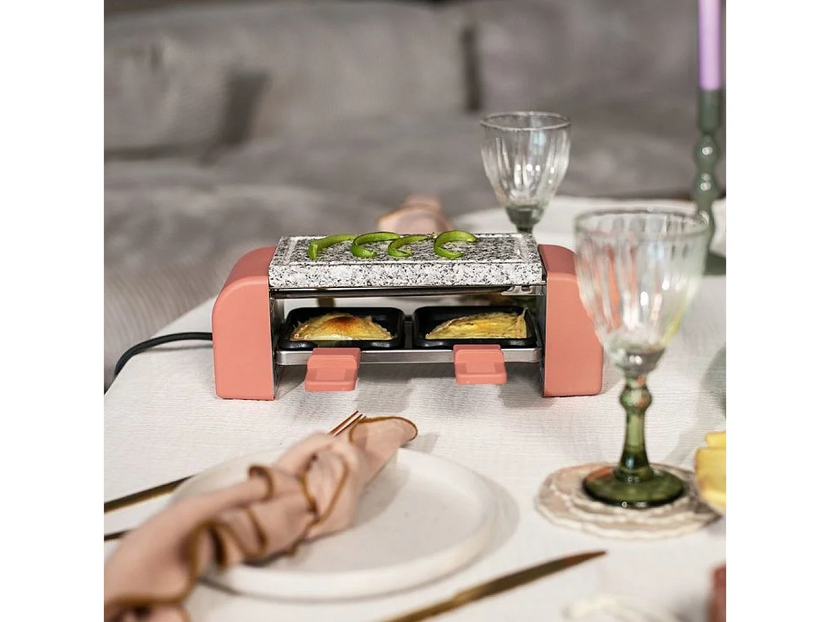 Livoo Appareil à raclette à 2 personnes 450w - DOC306