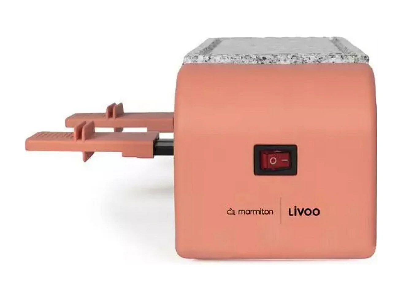 Livoo Appareil à raclette à 2 personnes 450w - DOC306