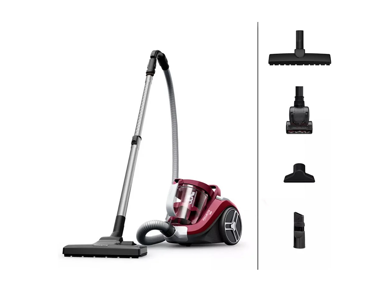 Rowenta Aspirateur sans sac 900w 75db rouge - RO4B63EA