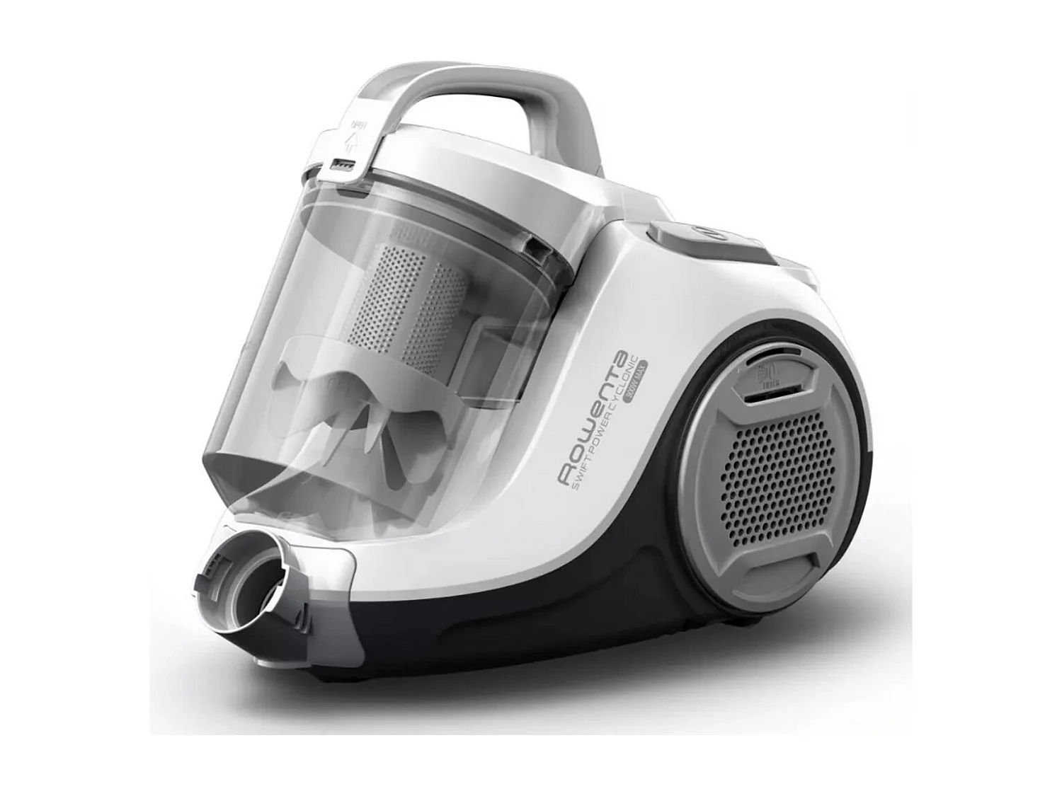 Rowenta Aspirateur sans sac 77db blanc/gris - RO2957EA