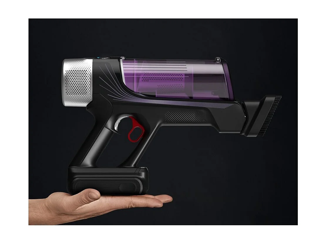 Rowenta Aspirateur balai 2 en 1 rechargeable 18v noir/violet - RH2037