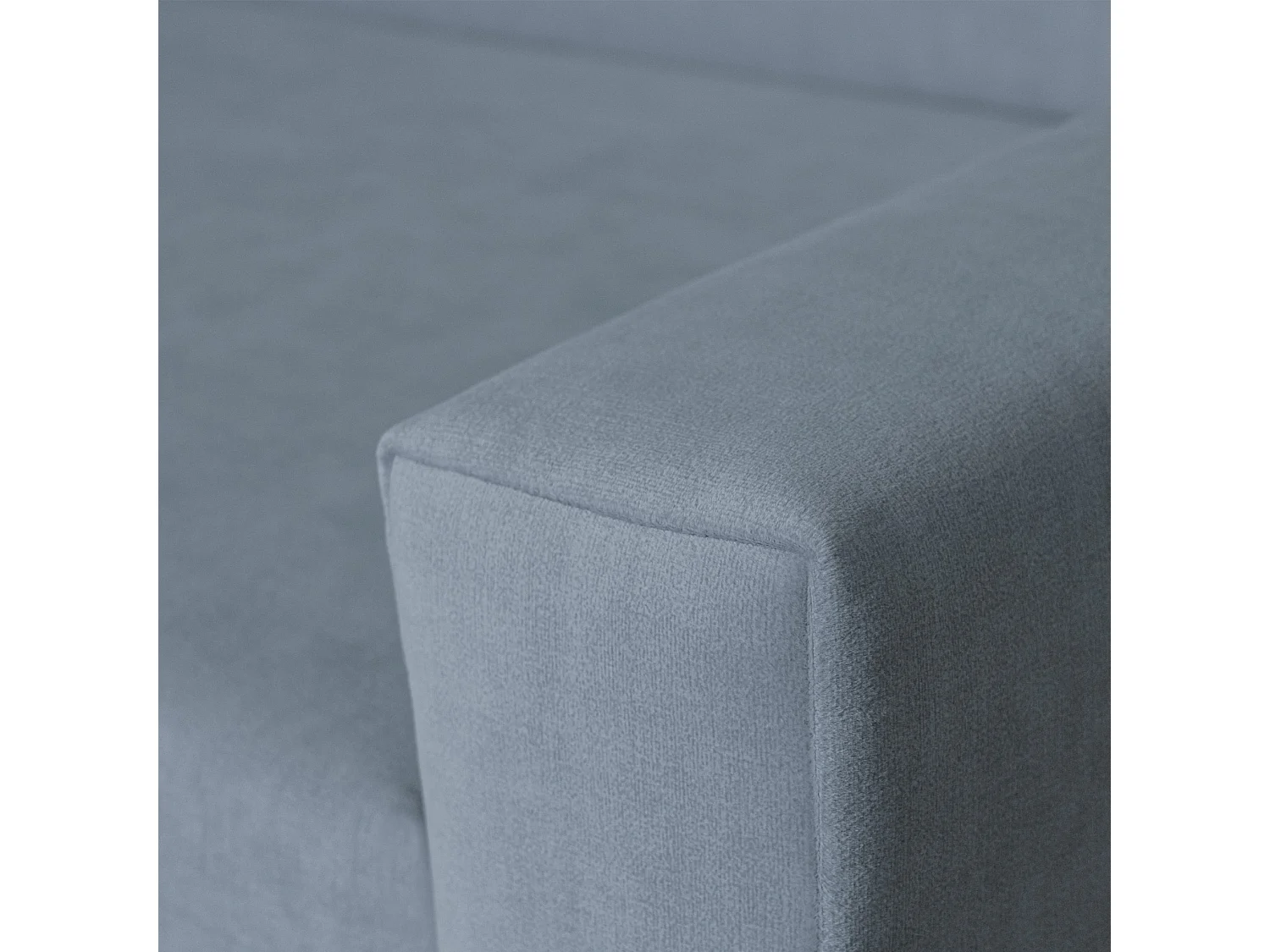 Vega U Wohnlandschaft mit Schlaffunktion und 2 Bettkasten Ecksofa in U-Form Verstellbare Kopfstützen Samt-Stoff Best 305x151 cm (Helllau)