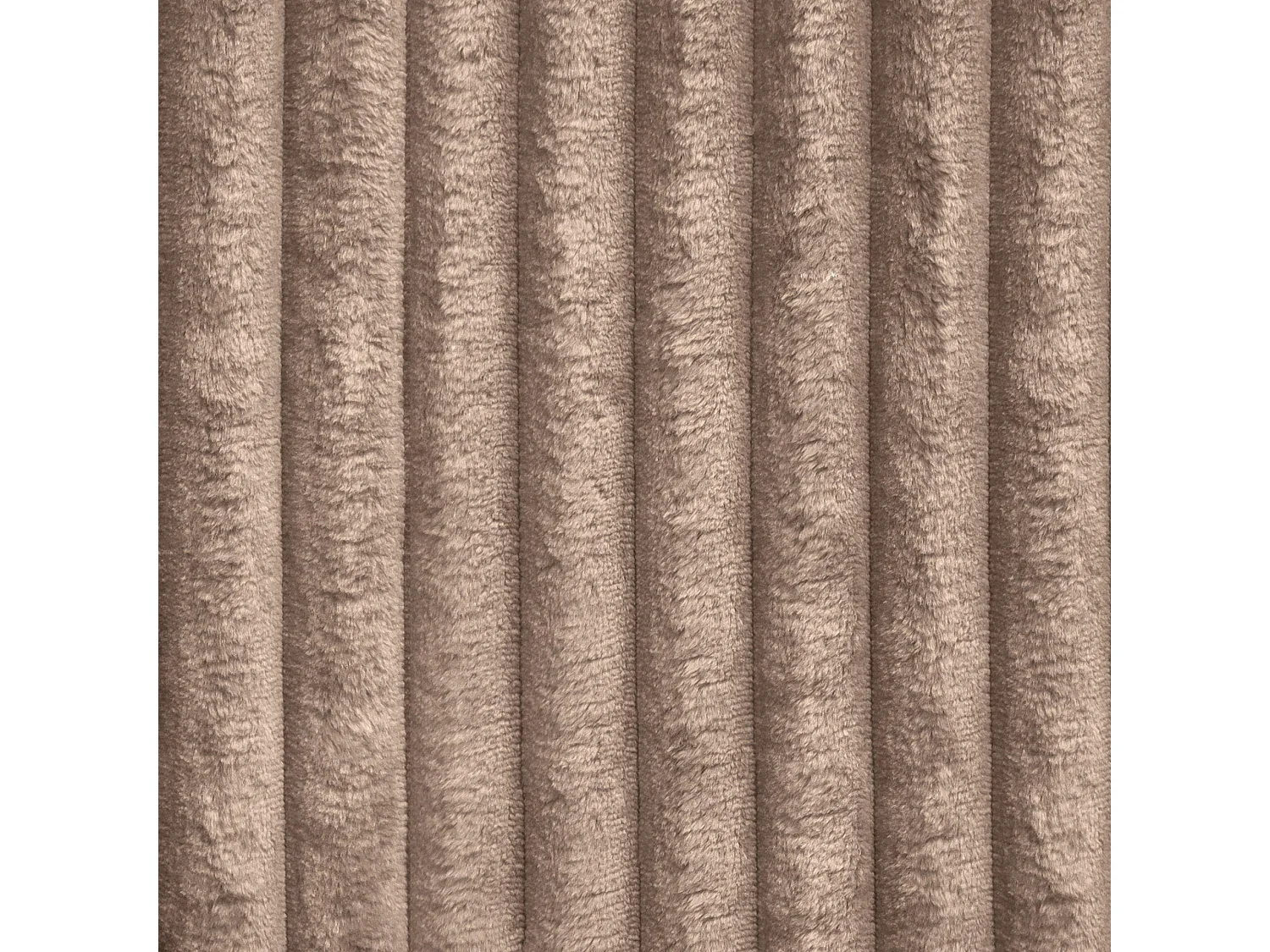 3-Sitzer-Schlafsofa 265 × 105 cm mit Stauraum, Stoff Streichgewebe Braun, Cordo