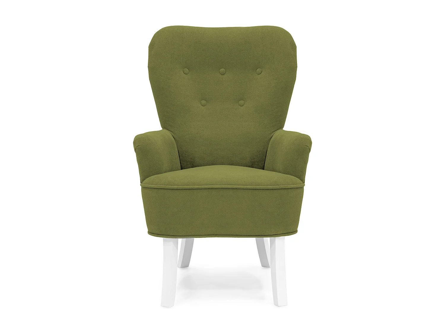 Retro-Sessel Sofiland Velo mit Velo-Bezug – Farbe Grün