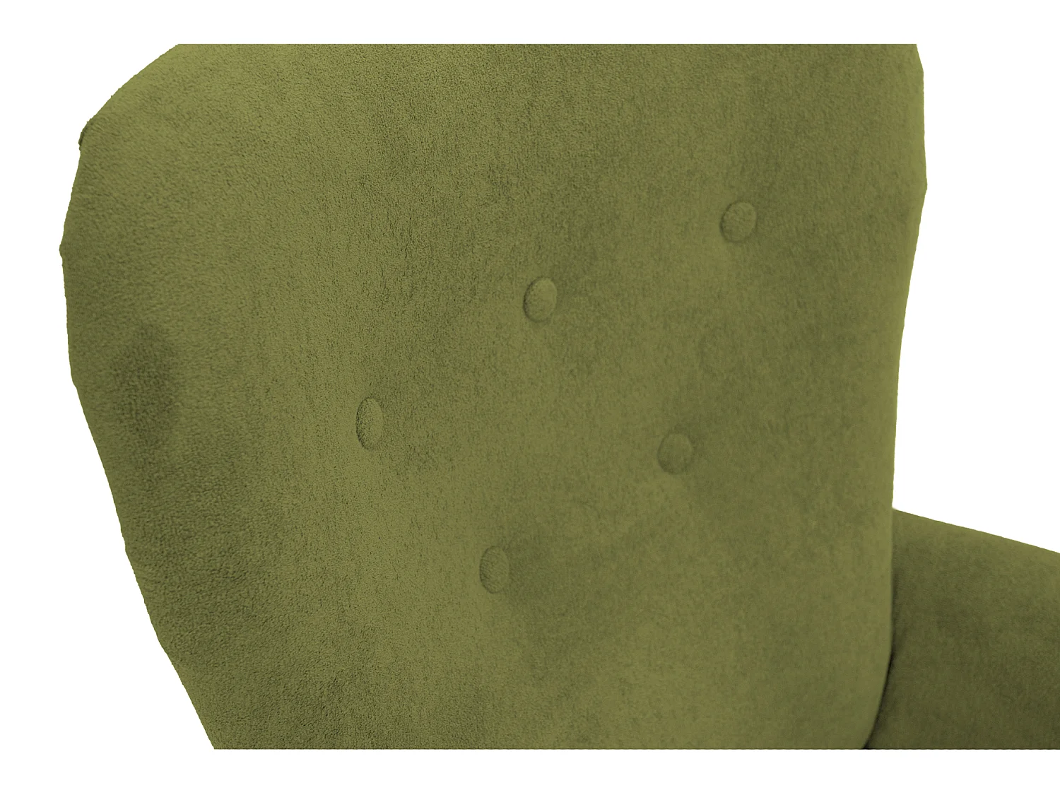 Retro-Sessel Sofiland Velo mit Velo-Bezug – Farbe Grün