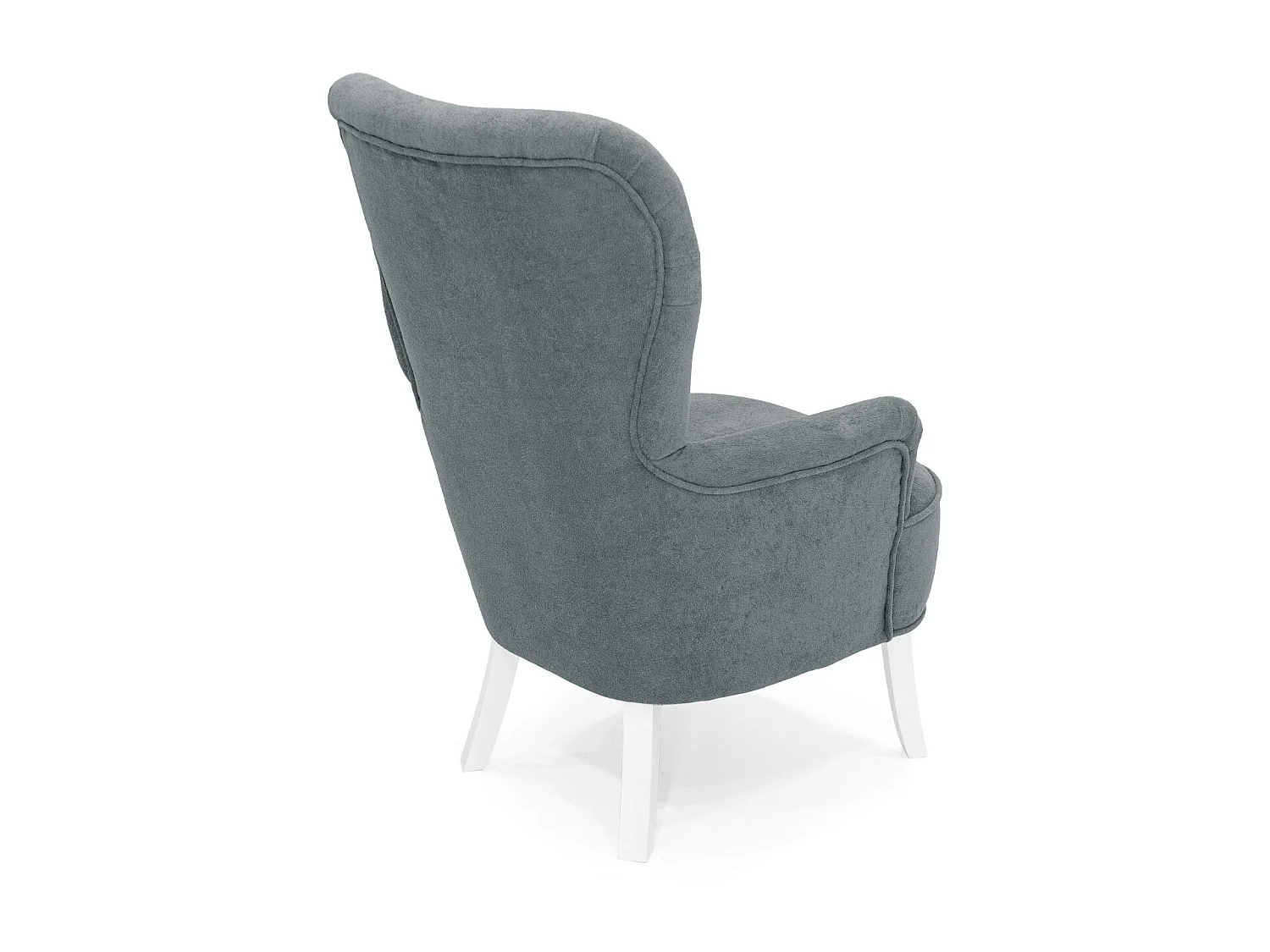 Retro-Sessel Sofiland Velo mit Velo-Stoffbezug – Farbe Grau