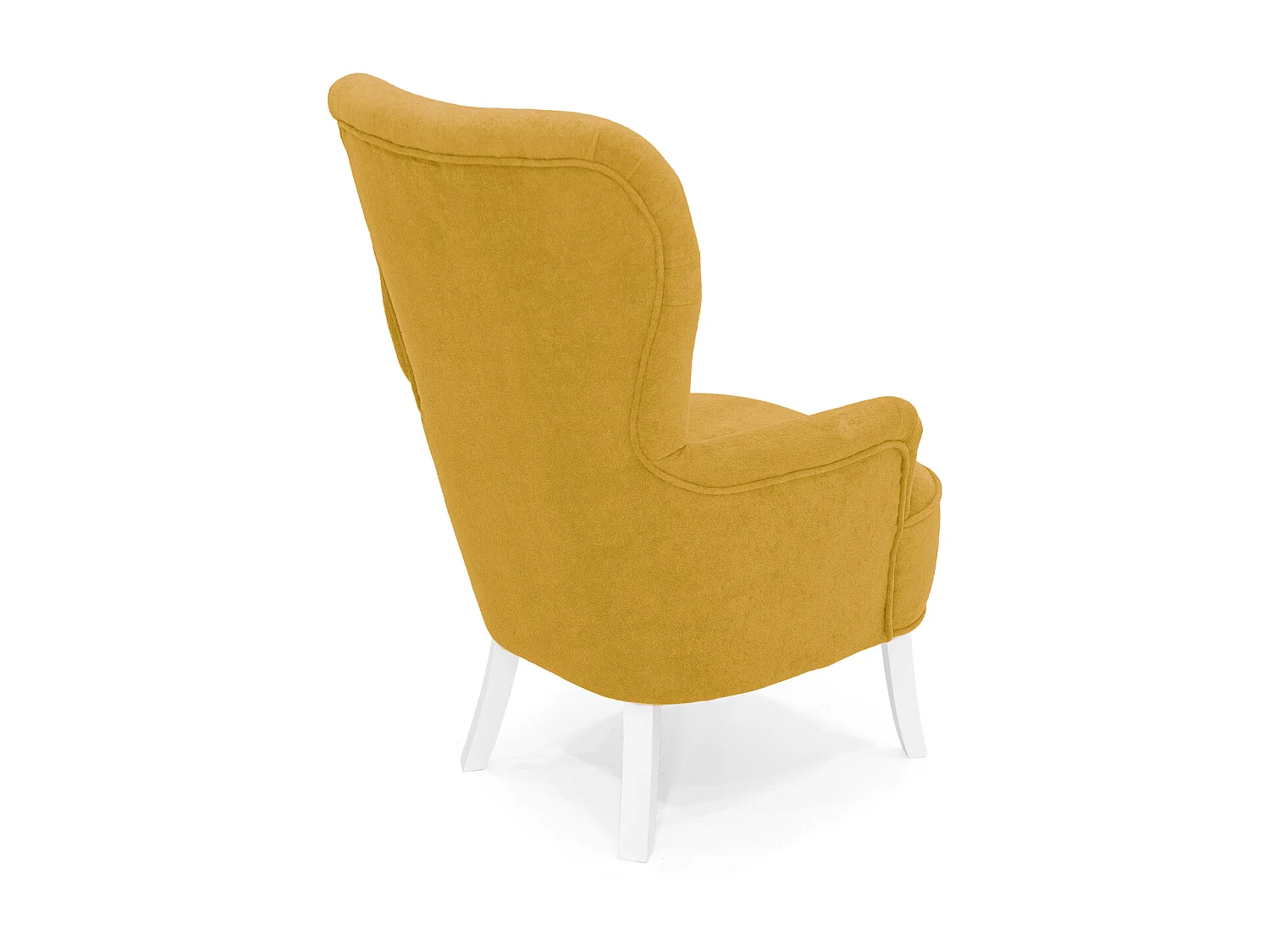 Retro-Sessel Sofiland Velo mit Velo-Bezug – Farbe Gelb