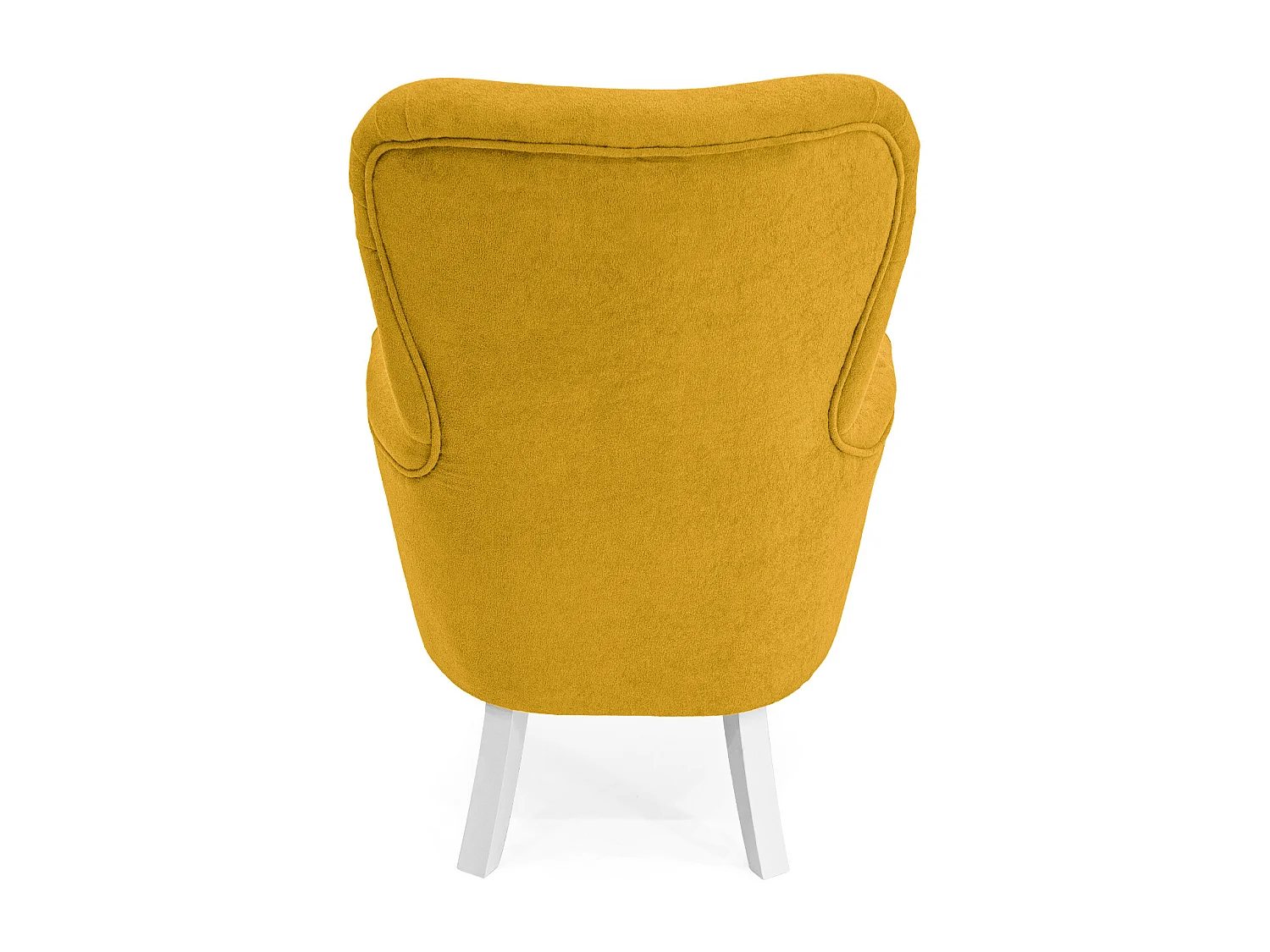 Retro-Sessel Sofiland Velo mit Velo-Bezug – Farbe Gelb