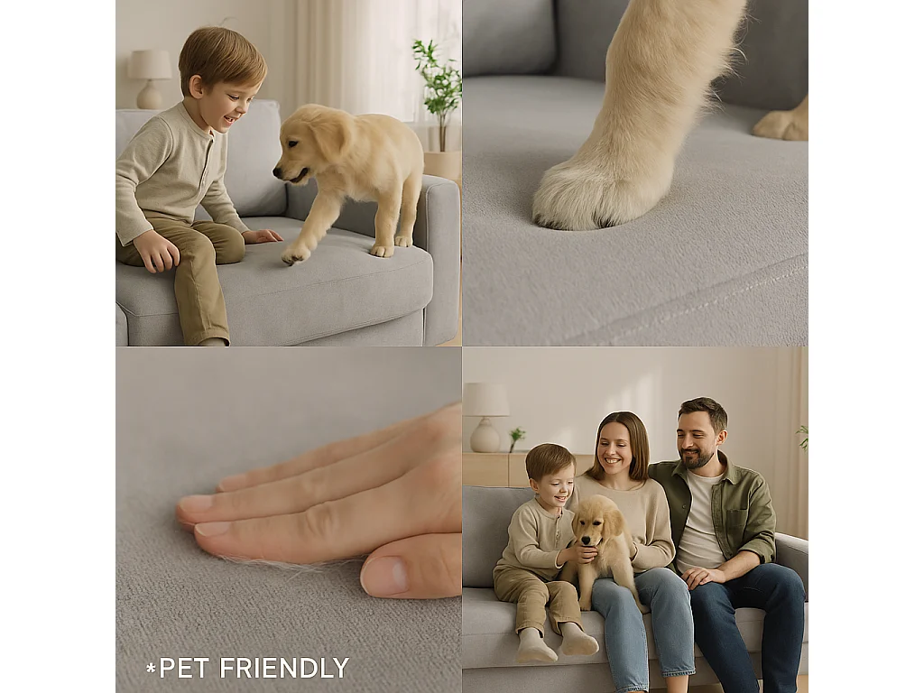 Große U-Form Schlafsofa mit Bettkasten & Agmamito Element Bezug, Dunkelbraun Magnum U Sofiland